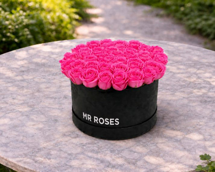 Pink Rose Hat Box